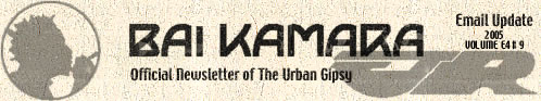 Bai Kamara Jr. - The Urban Gipsy News - Email Update