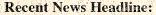 Recent News Headline: